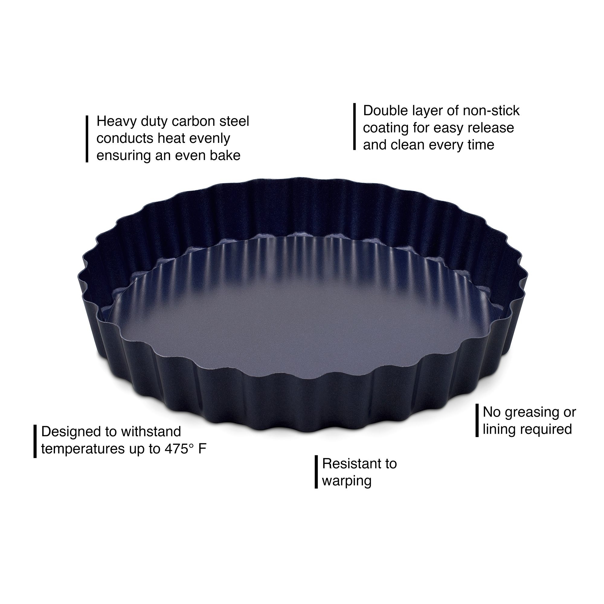 ZYLISS - Tarteform mit Antihaftbeschichtung - 25 cm