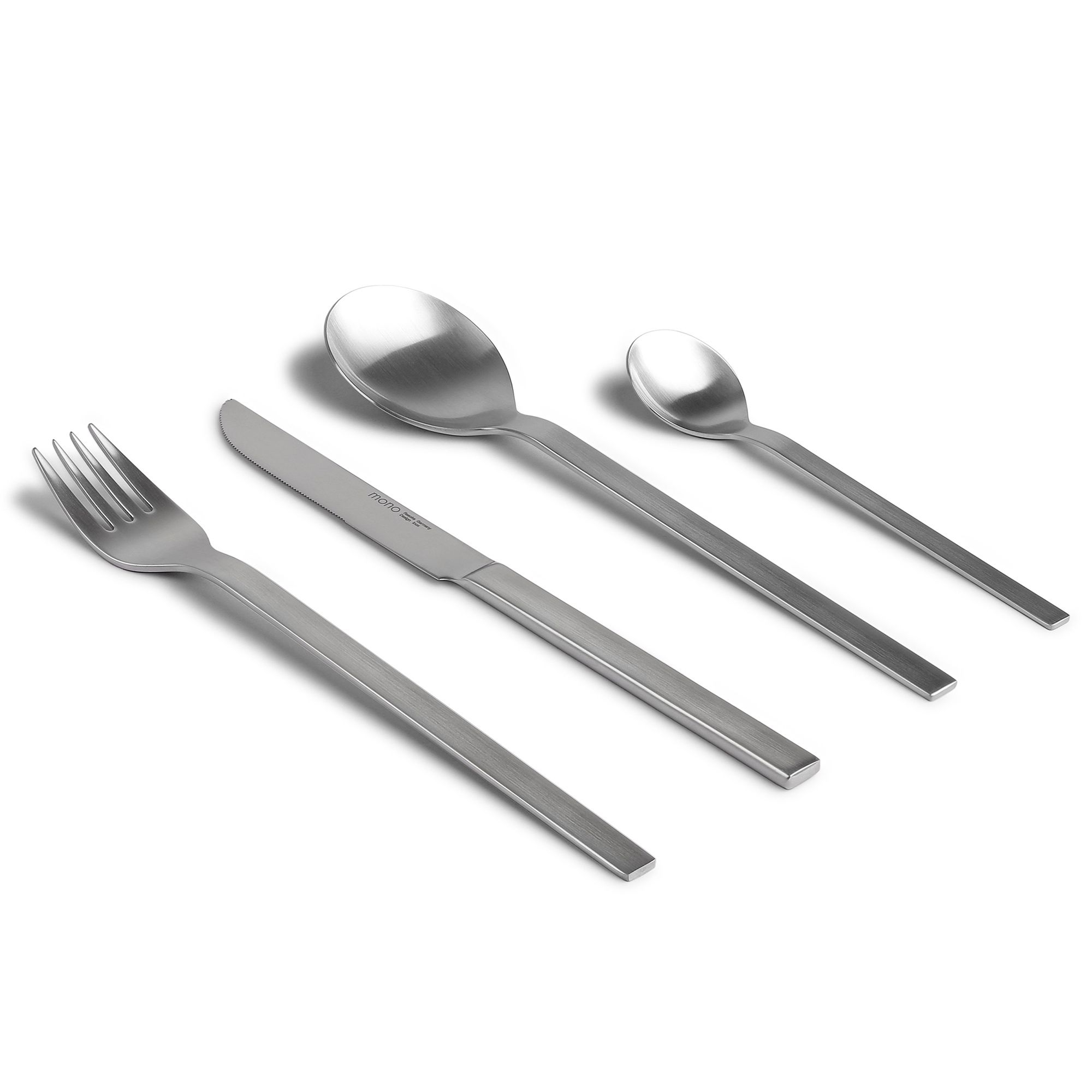 mono-a - Cutlery set, 24 pcs. - with long blade