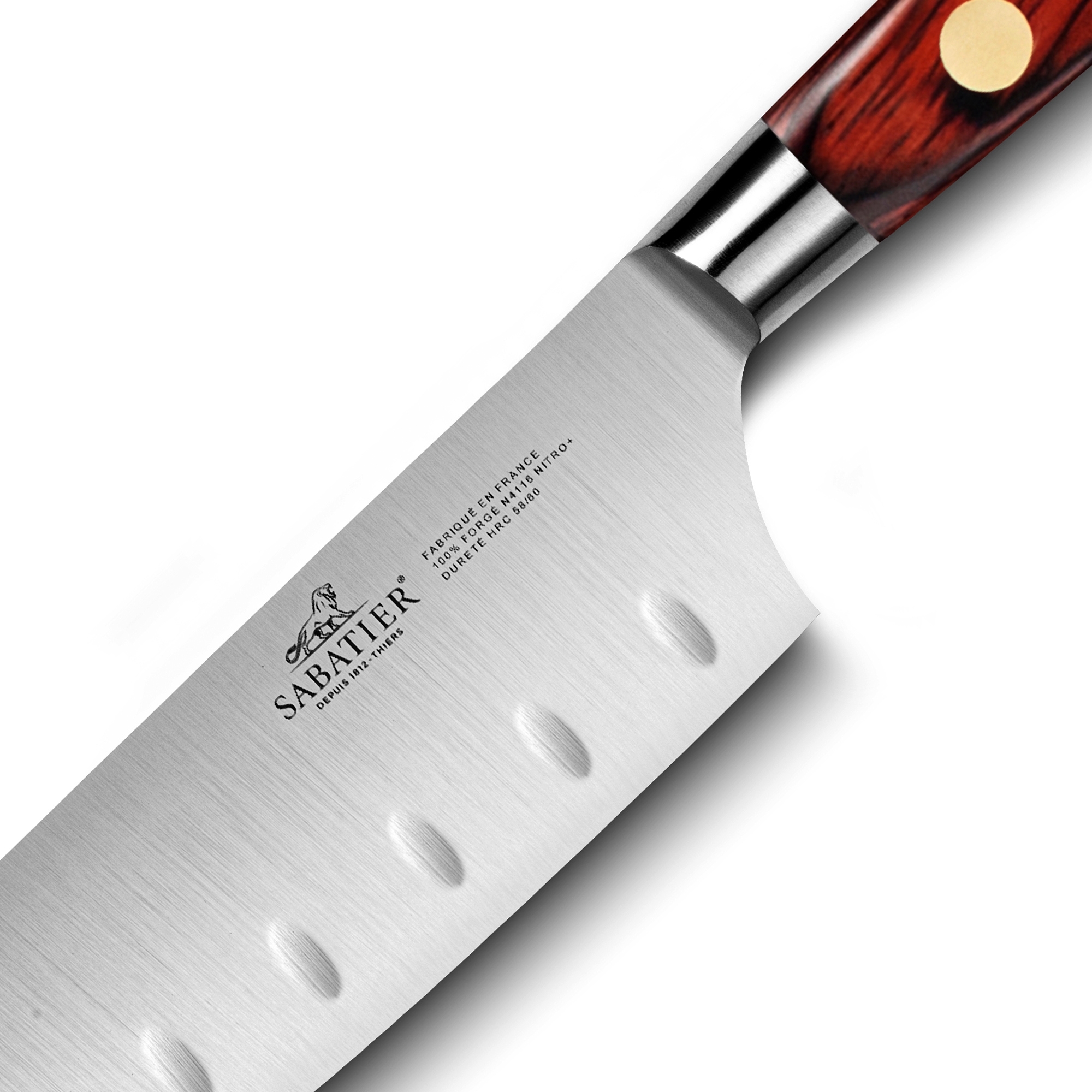 Sabatier - Mini scalloped Santoku 13 cm - IDÉAL SAVEUR