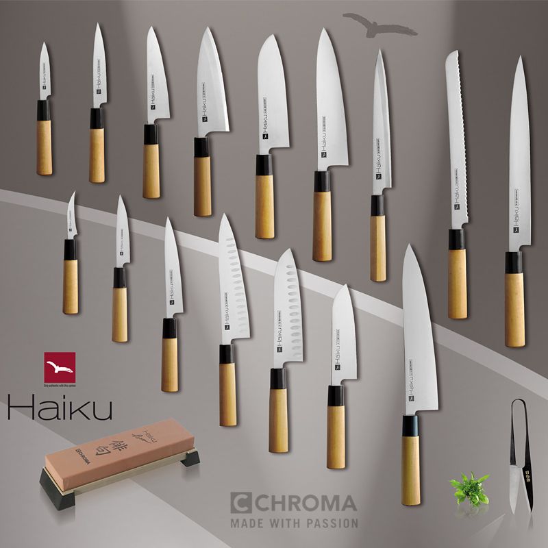 CHROMA Haiku Original - H-03 Cook Knife 14 cm