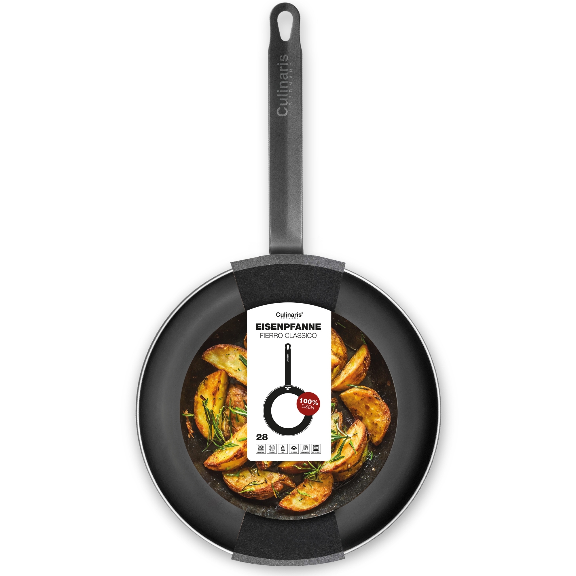 Culinaris - Iron Pan Fierro Classico - 28 cm