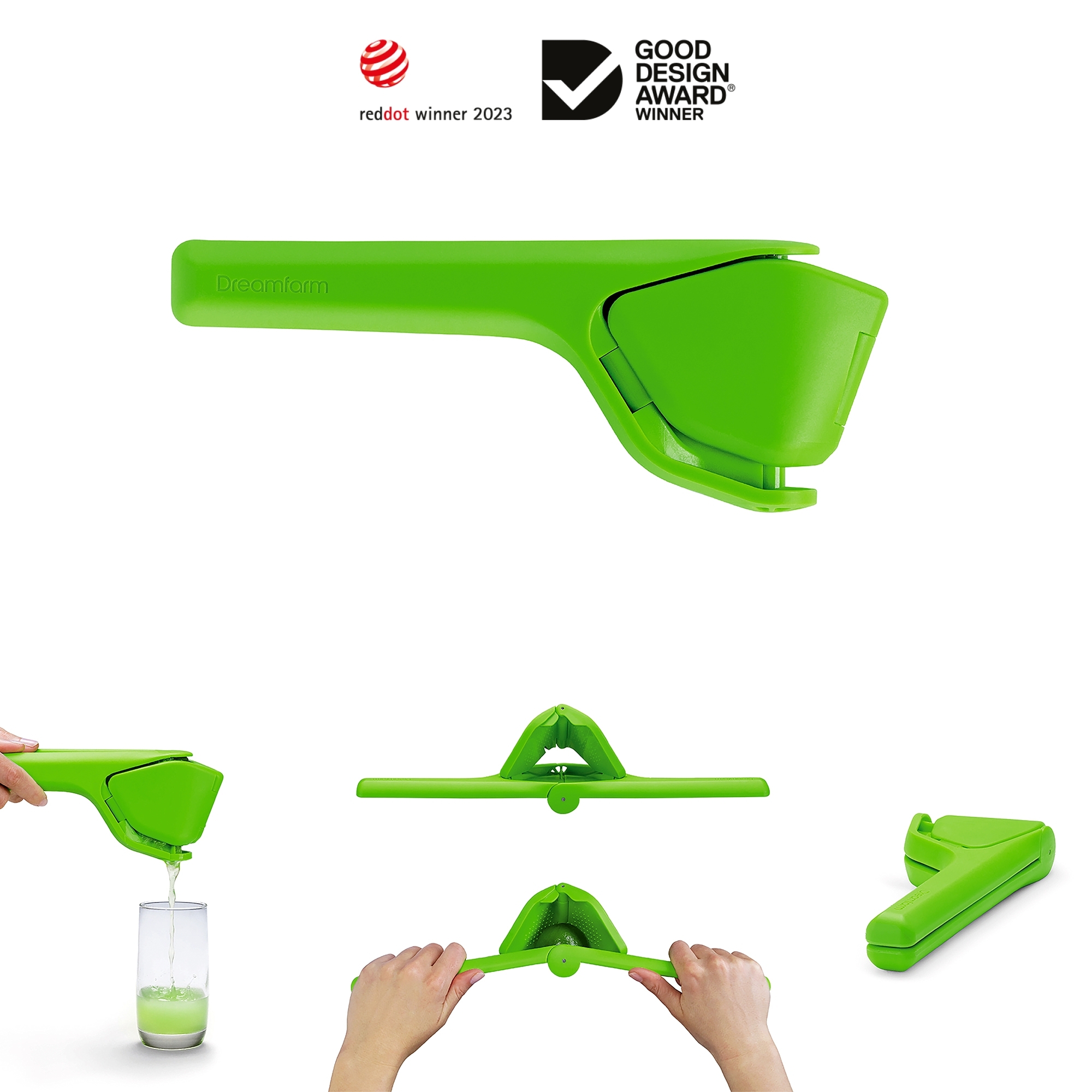 Dreamfarm - Fluicer - Lime L 23 cm - Juicer