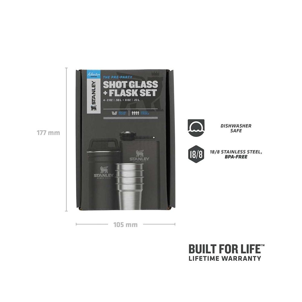 Stanley - Adventure Shot & Flask Gift Set