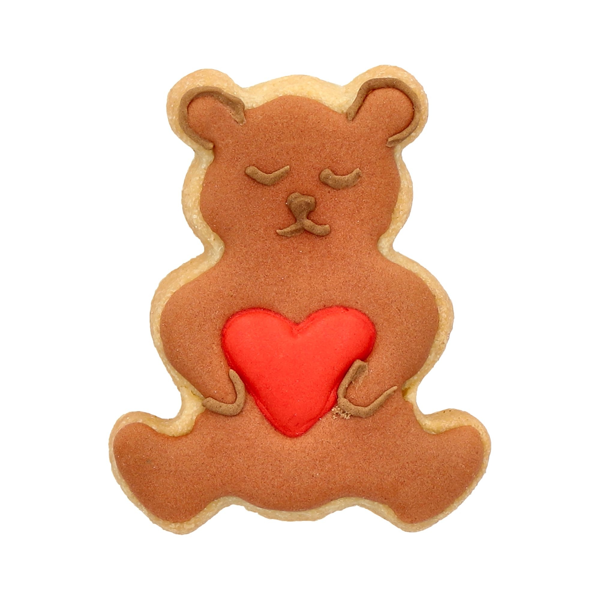 Birkmann - Cookie Cutter - Teddy Bear with Heart, 6 cm