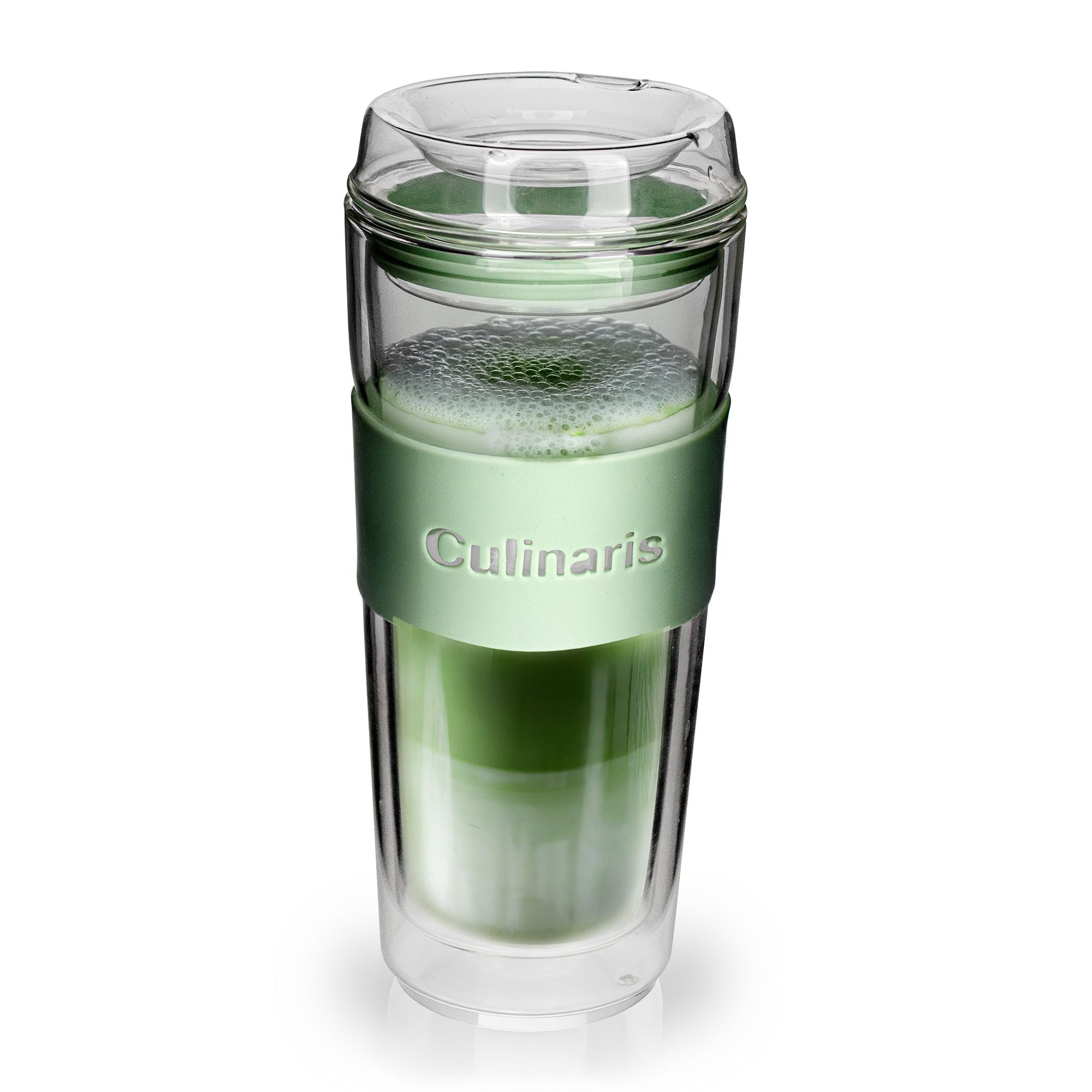 Culinaris - Portare - Glass Mug 420 ml - double-walled - mint