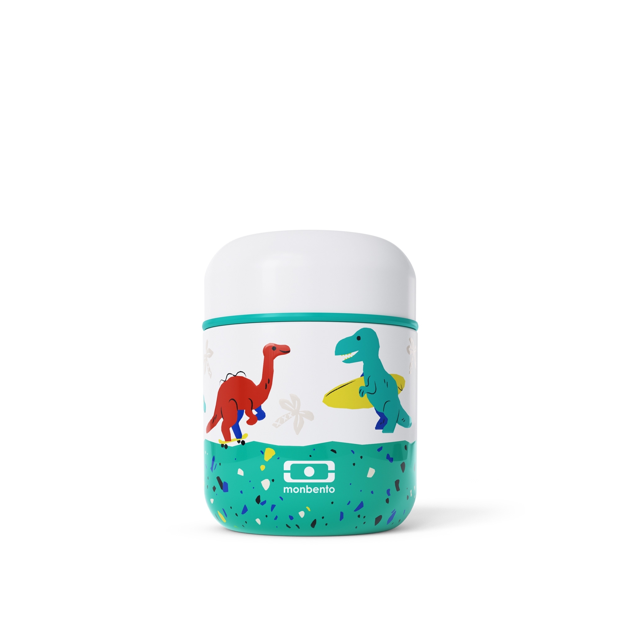 monbento - MB Capsule blue Dino - insulated lunch box