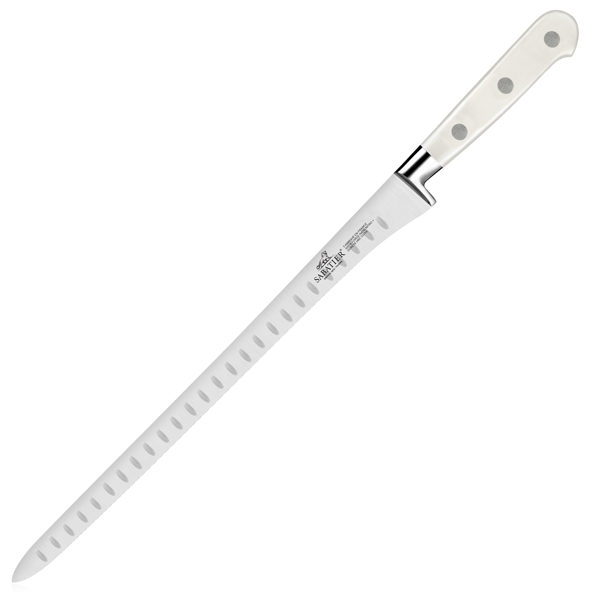 Sabatier - Lachsmesser Kullenschliff 30 cm - IDÉAL TOQUE BLANCHE