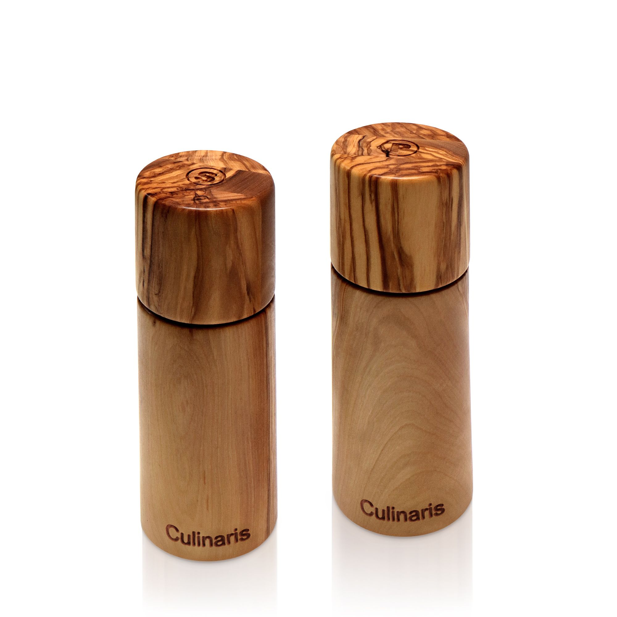 Culinaris - Pepper & salt mill set 16 cm - olive wood