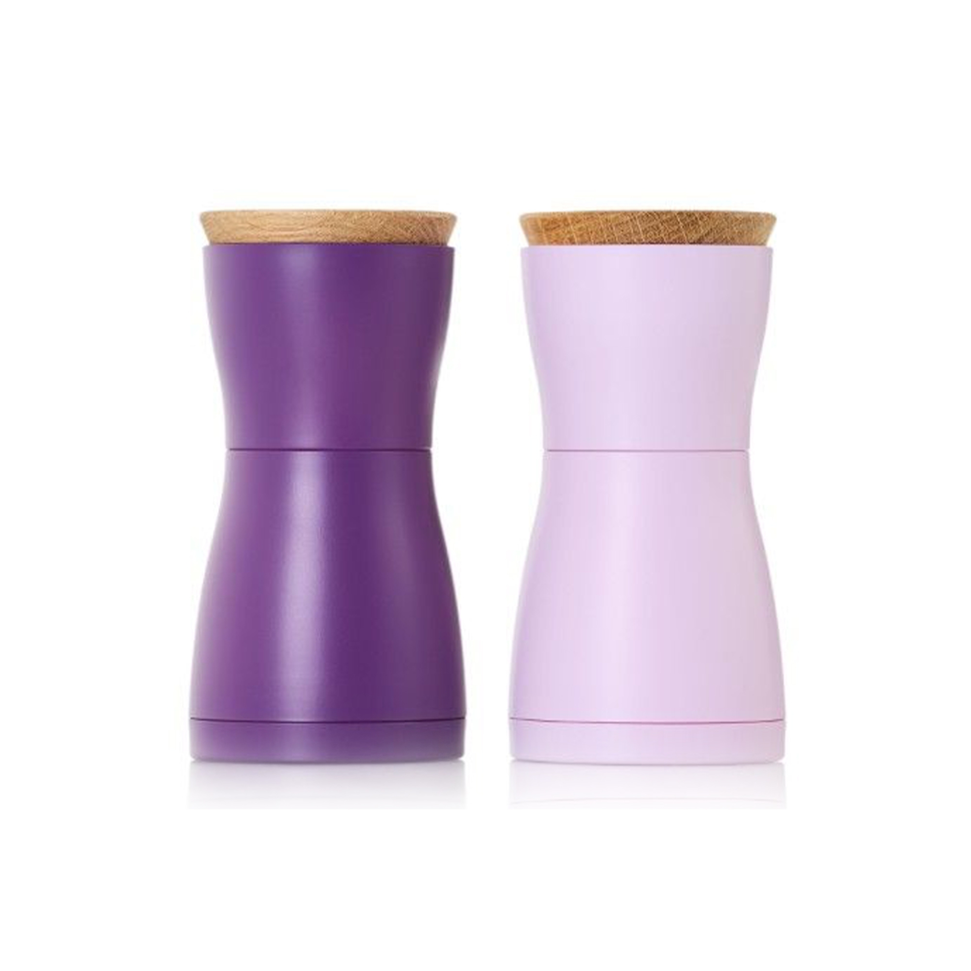 Adhoc - Pepper and salt mill set Twin - dark purple/light purple