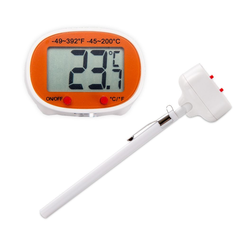 Städter - Elektronisches Einstichthermometer - 16,5 cm Weiß