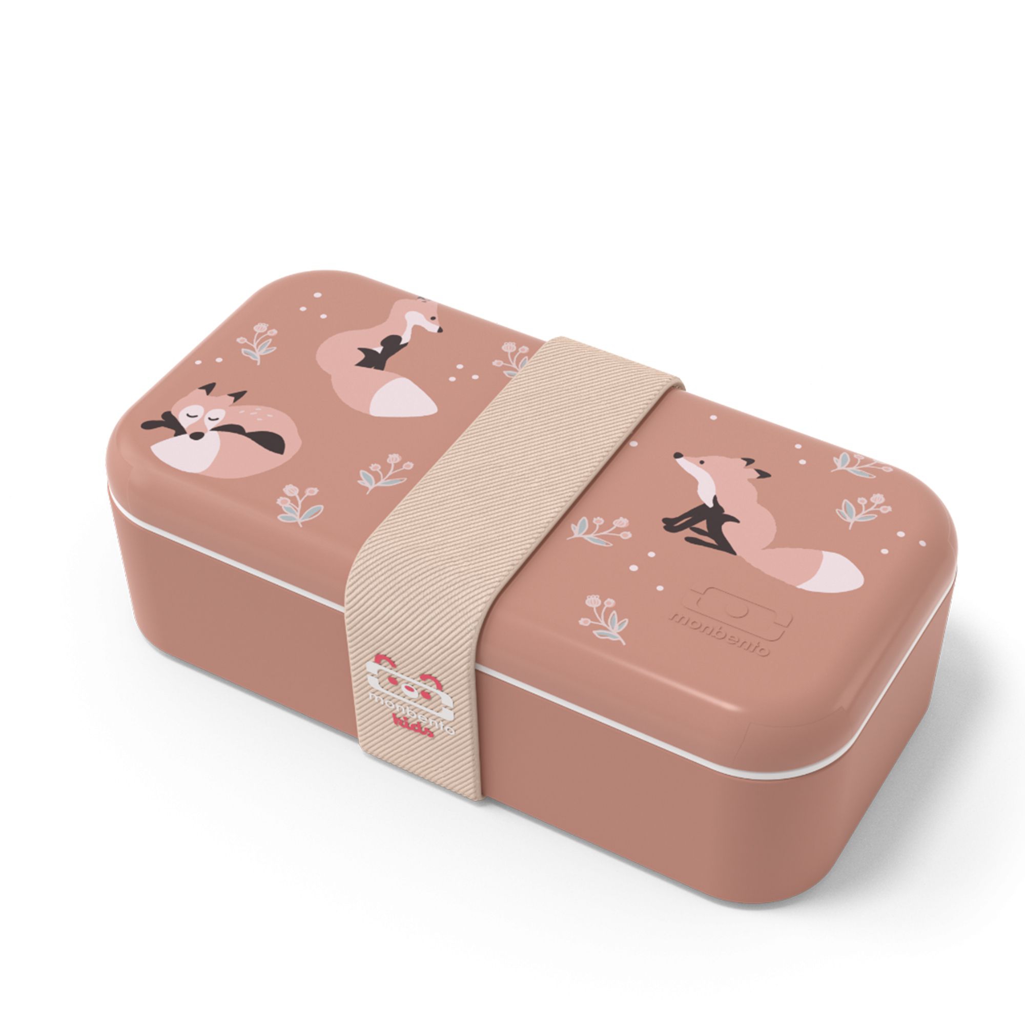 MB Original engraved - the bento box with flowers Roses Made in France -  Love Gift