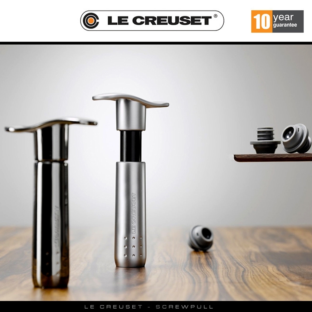 Le Creuset Screwpull - Wine Pump WA-137 Metal Edition