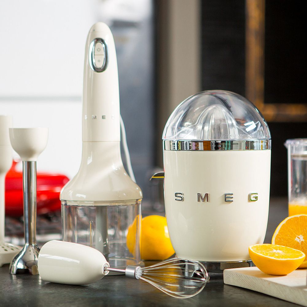 Smeg - Zitruspresse - Designlinie Stil Der 50° Jahre Creme