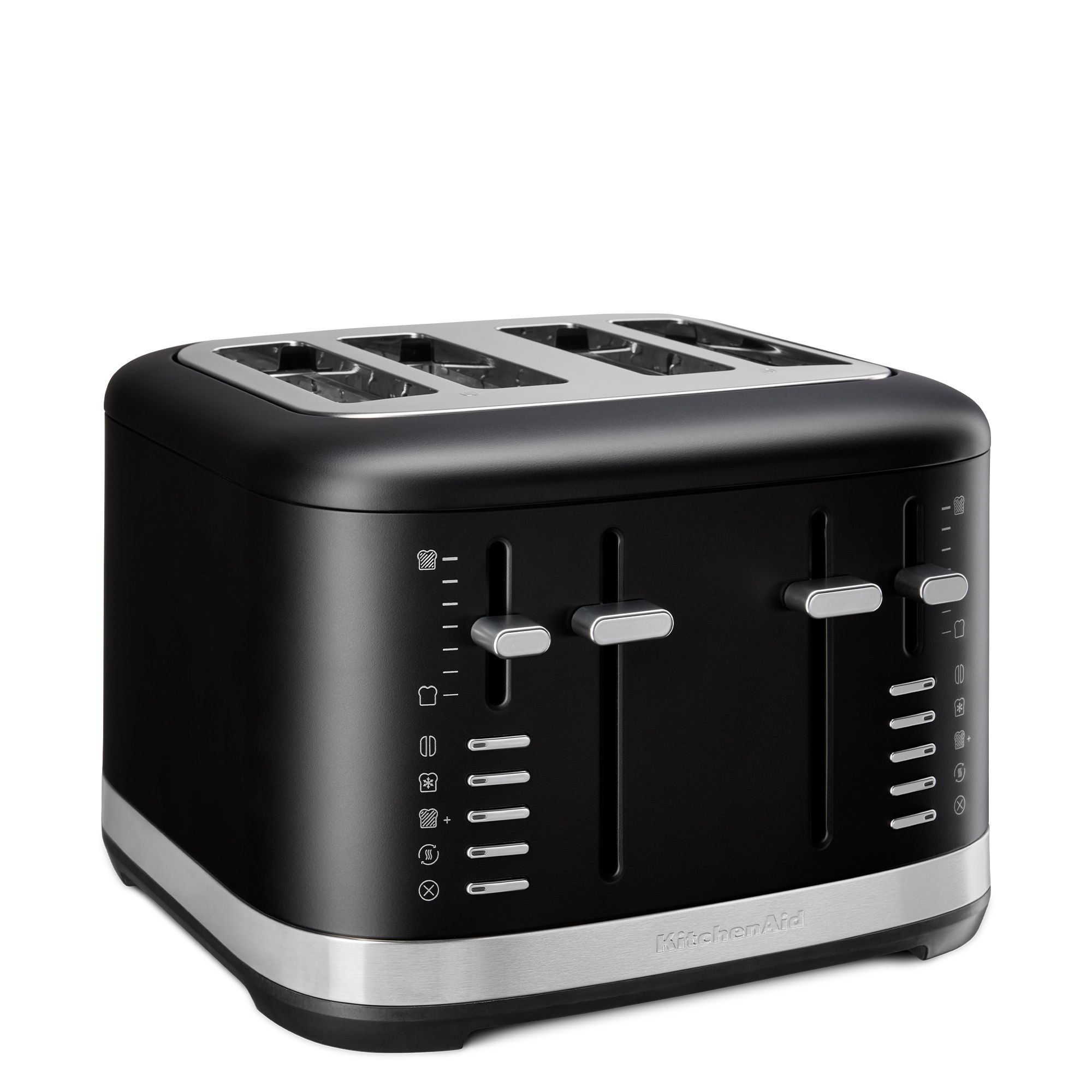 KitchenAid - Toaster mit manueller Bedienung für 4 Scheiben - Matt schwarz