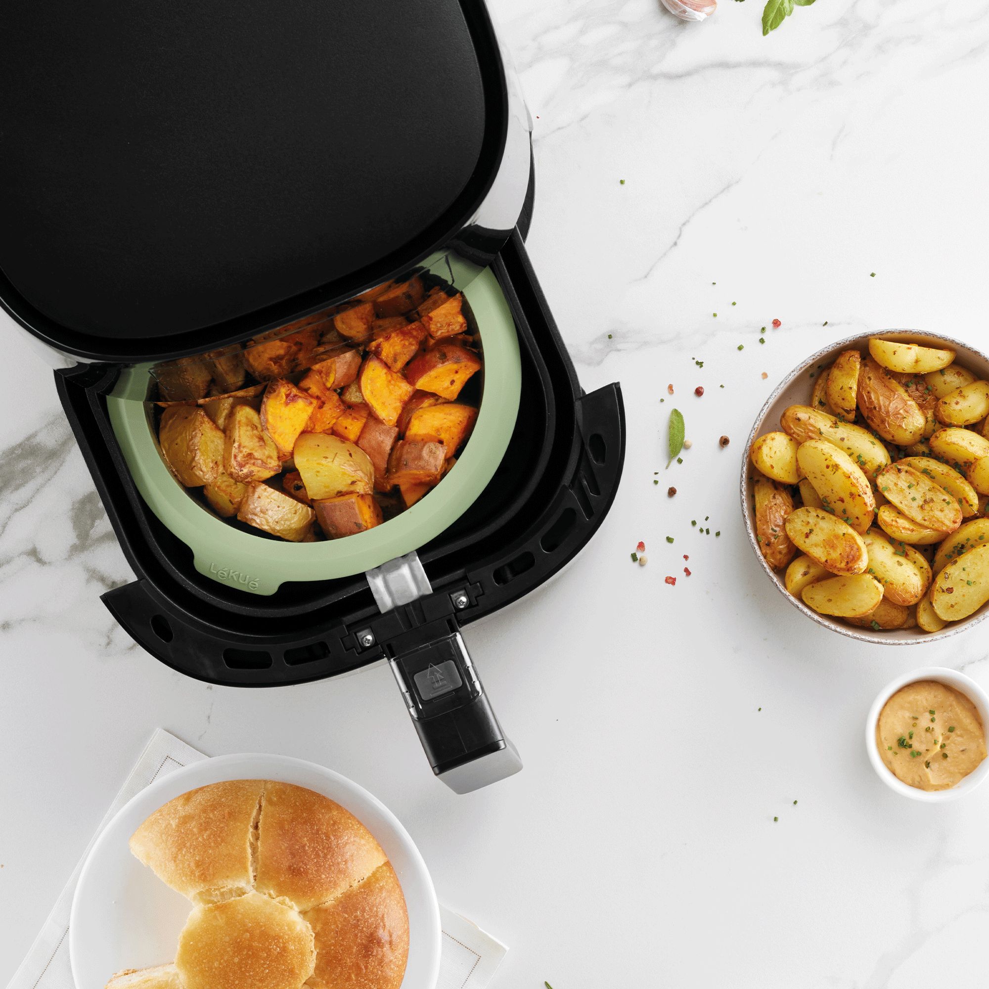 Lékué - Airfryer Silikonform - 15 cm