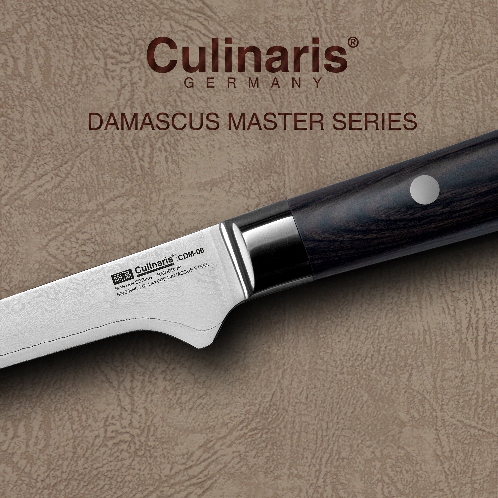 Culinaris - Boning knife 16 cm | Damascus Master Series | CDM-06