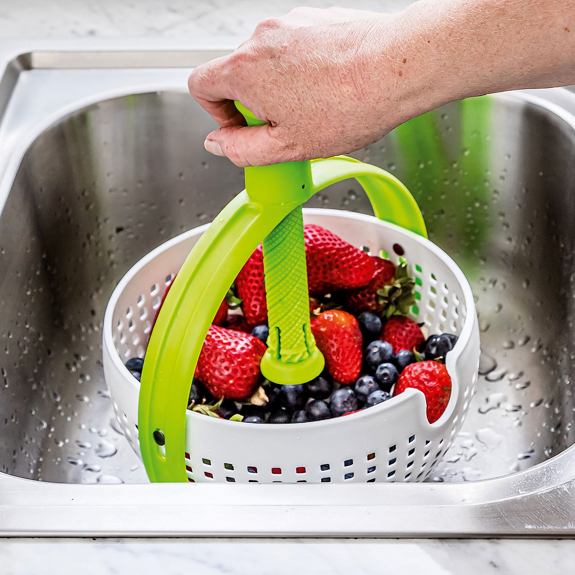 Dreamfarm - Spina  - Salad spinner & colander