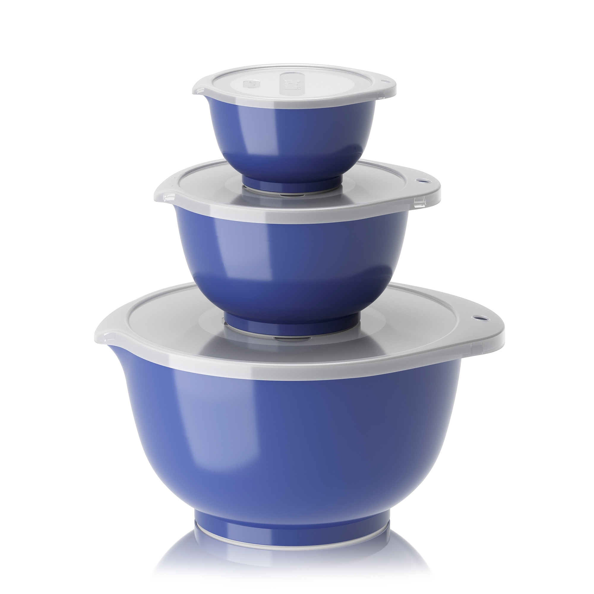 Rosti - Set NEW Margrethe 6-piece (0,25 l + 0,75 + 3,0 l + matching lid) - Electric blue