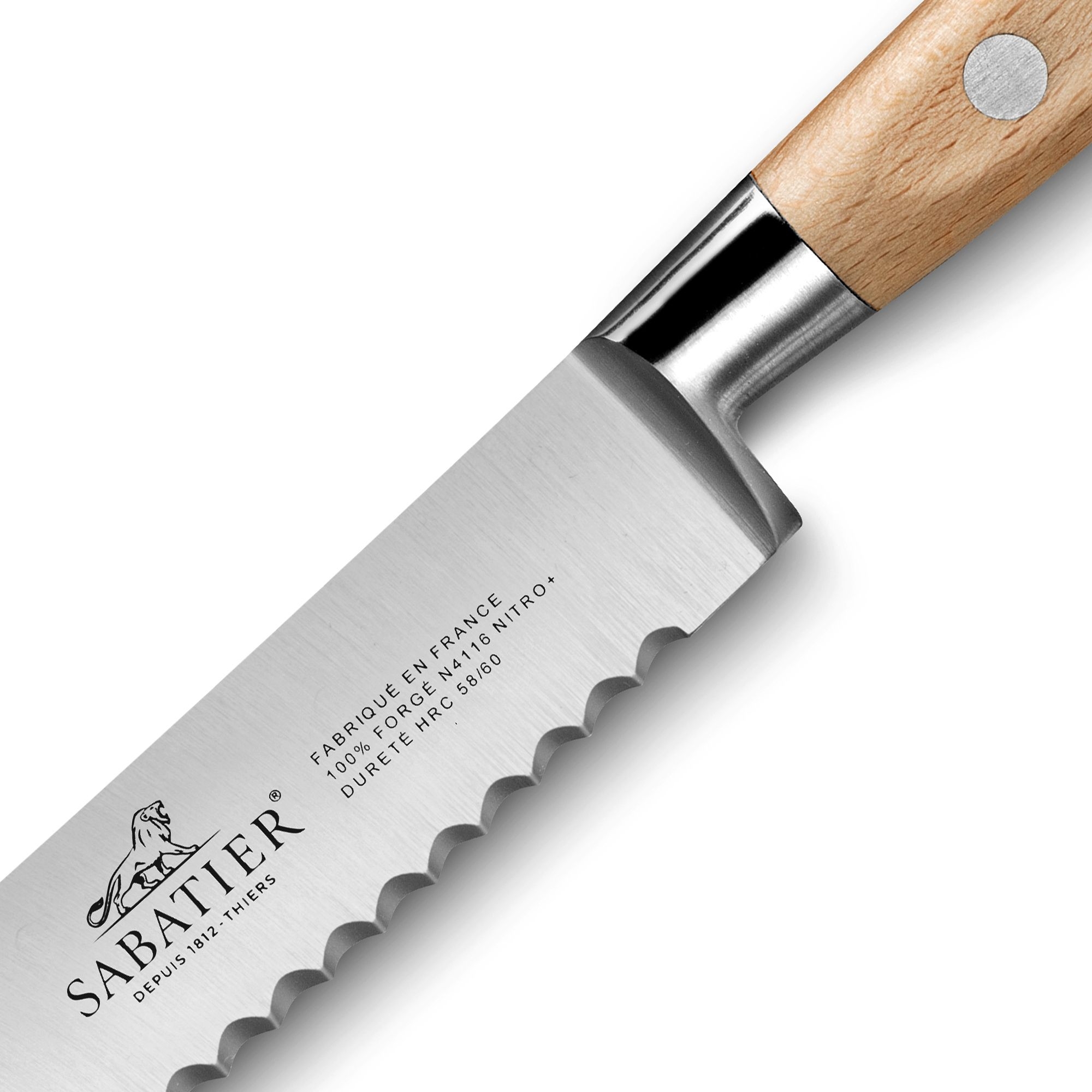 Sabatier - Bread knife 20 cm - IDÉAL BROCÉLIANDE