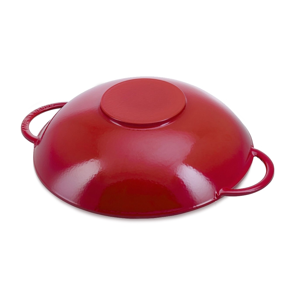 Staub - Wok with glass lid - 37 cm