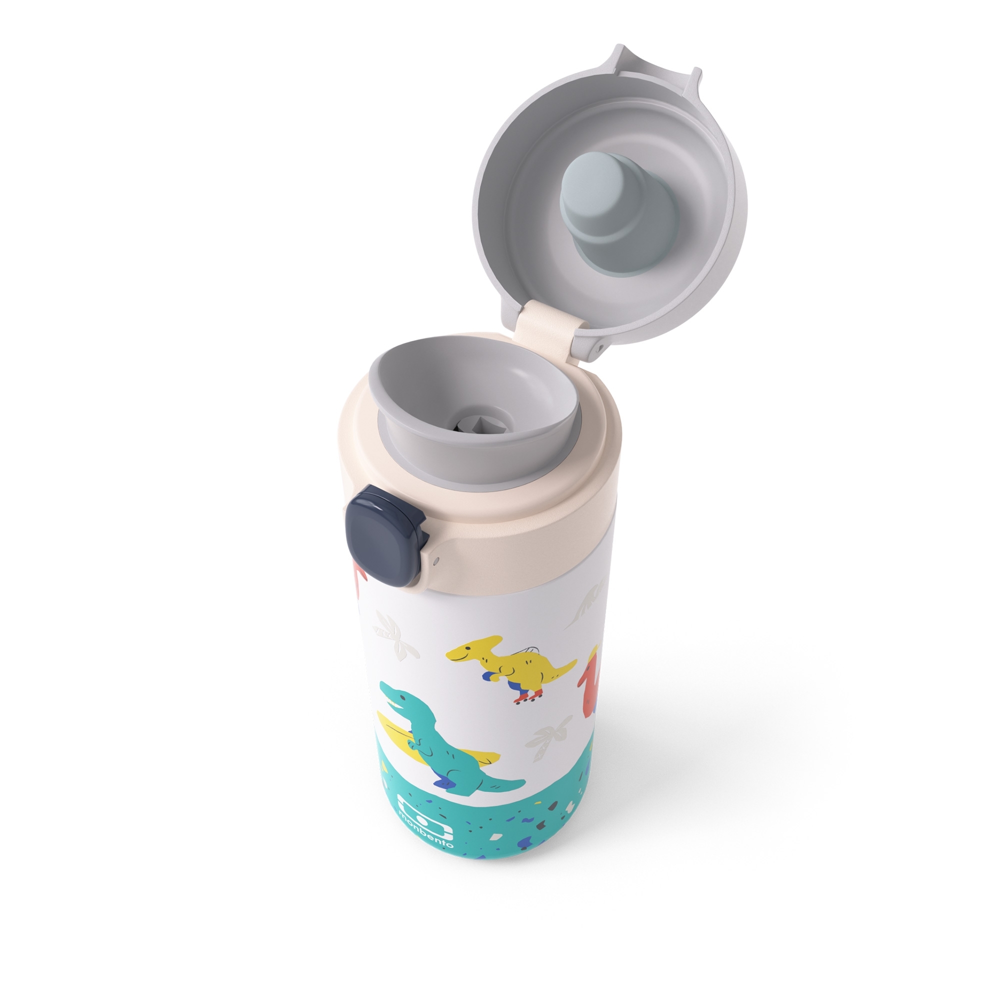 monbento - MB Pop blue Dino - compact isothermal bottle