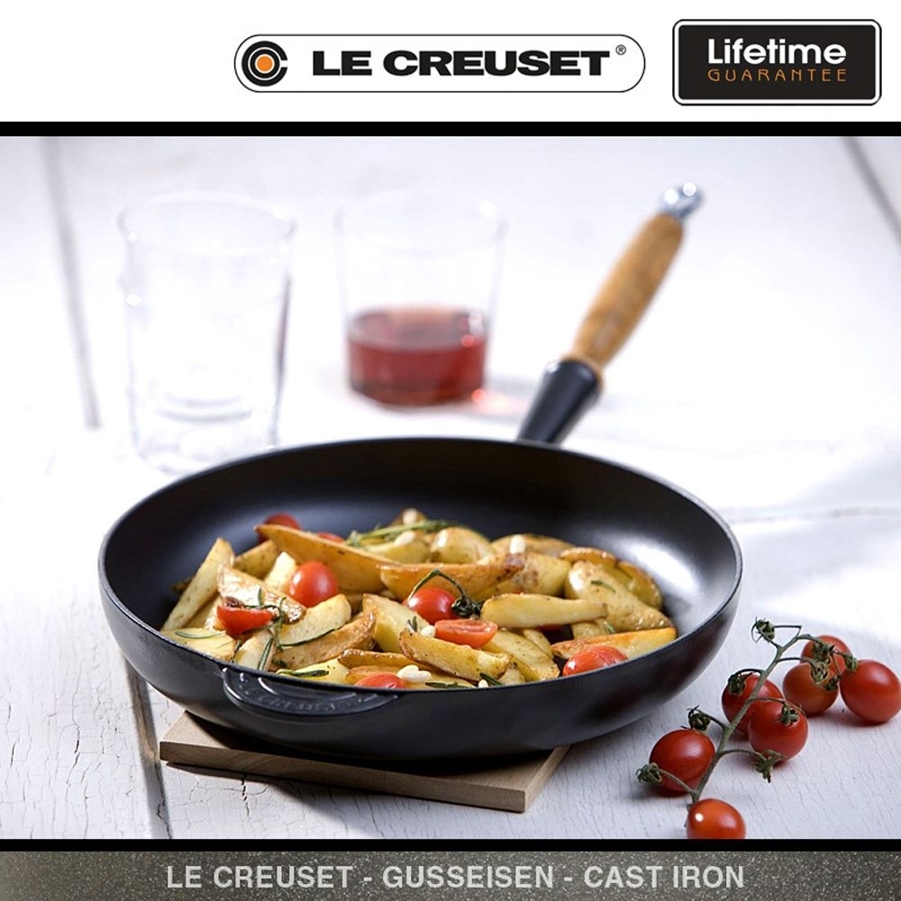 Le Creuset - Bratpfanne mit Holzgriff 26 cm