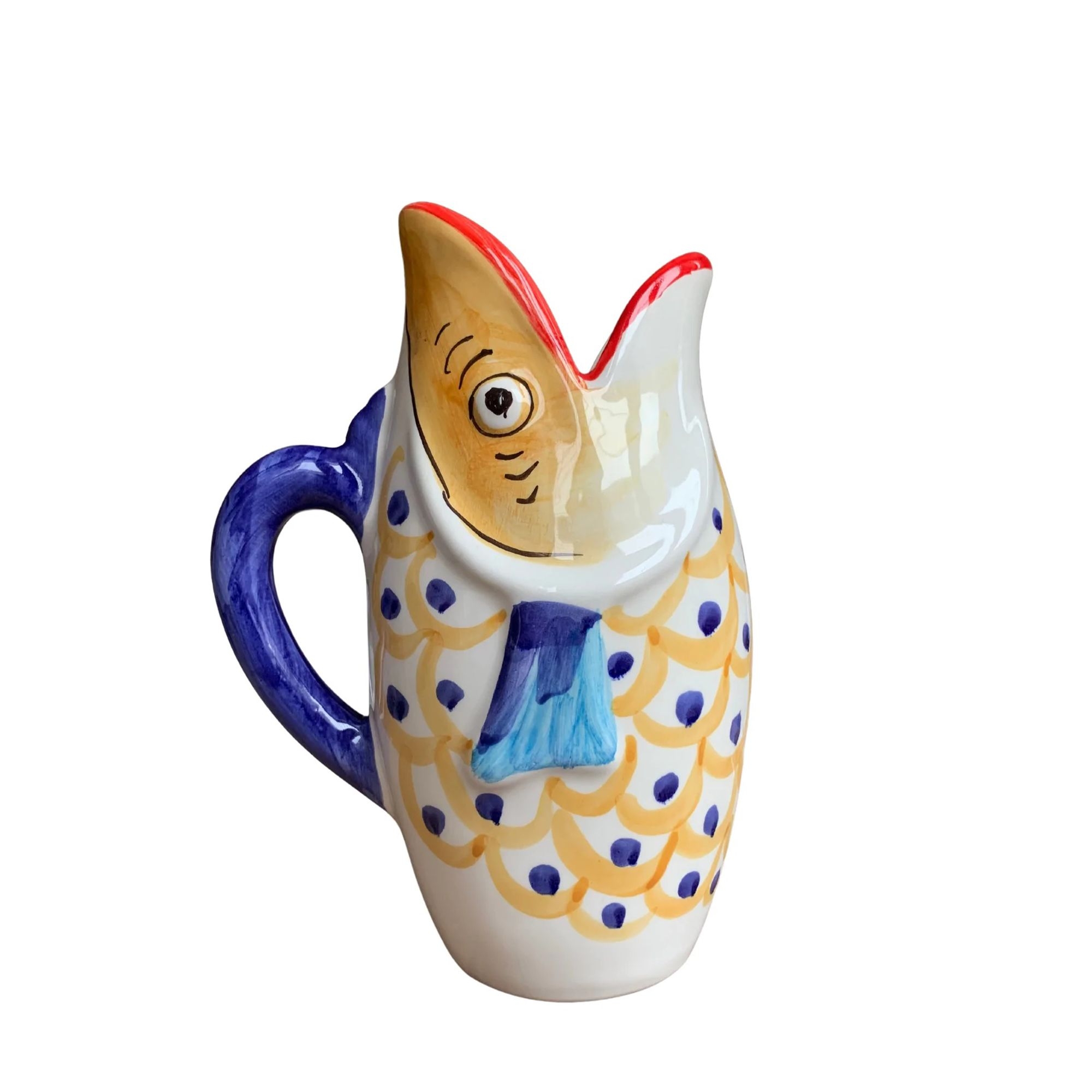 Arcucci - Jug - Fish - 1L - blue