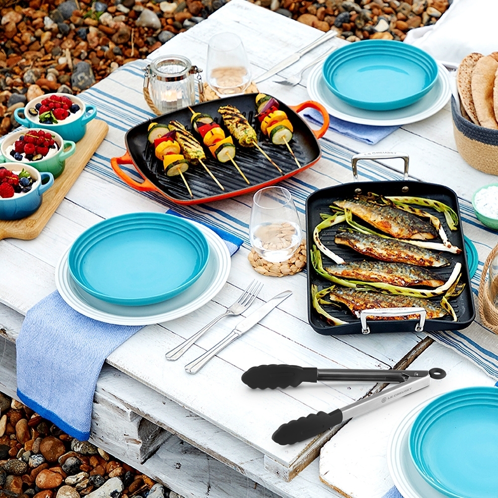 Le Creuset - Tongs with Silicone Tip - BBQ Tong