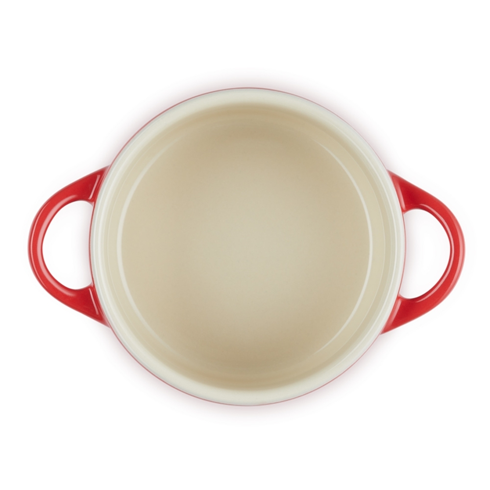 Le Creuset - Mini Cocotte mit goldenem Herzknauf