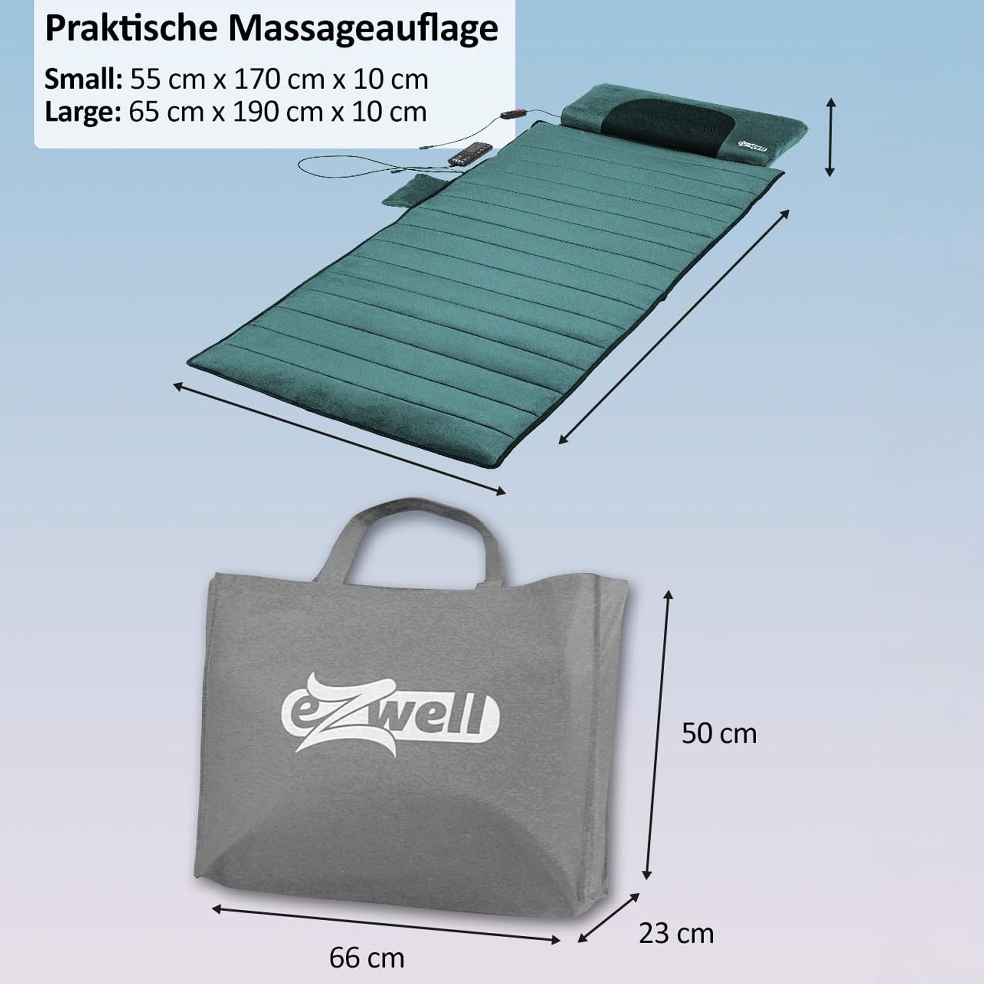 Genius - eZwell Remedy Massage System - 55 x 170 cm