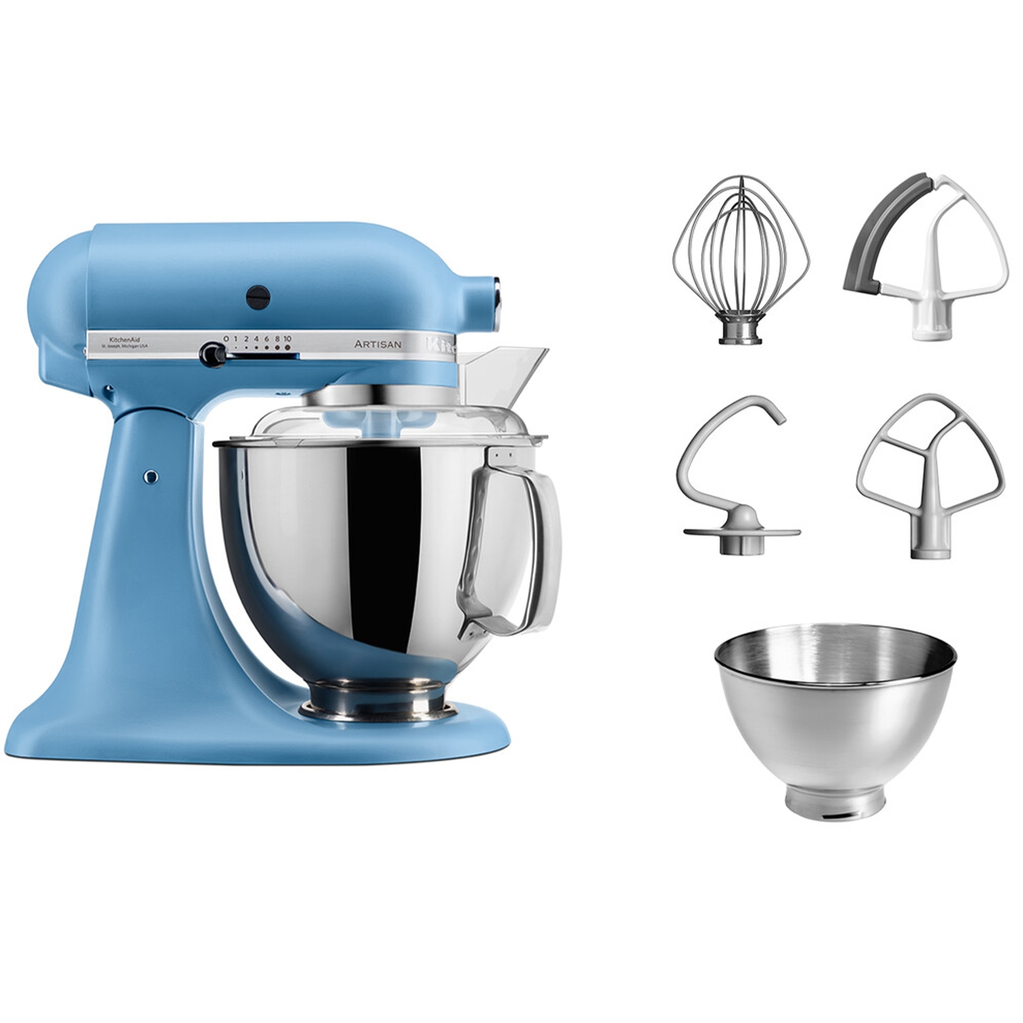 KitchenAid - Artisan Küchenmaschine 5KSM175PSEVB - Blue Velvet