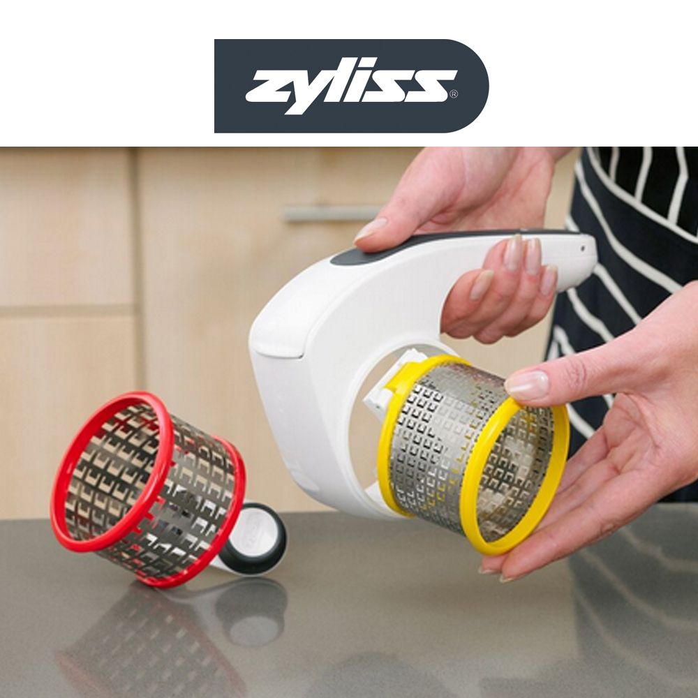 ZYLISS - Rotary Cheese Grater with 2 drums