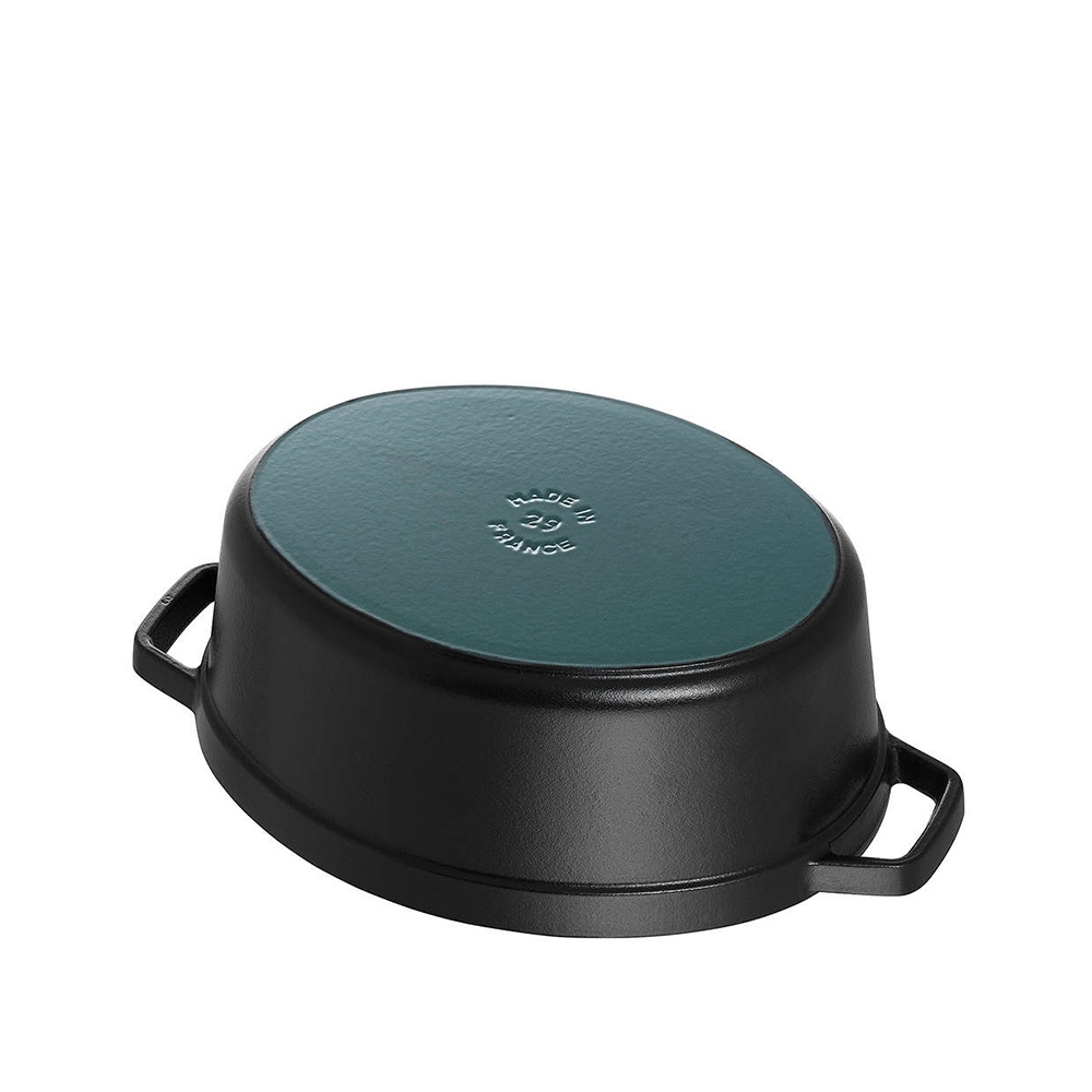 STAUB - Cocotte | oval | 29 cm | black