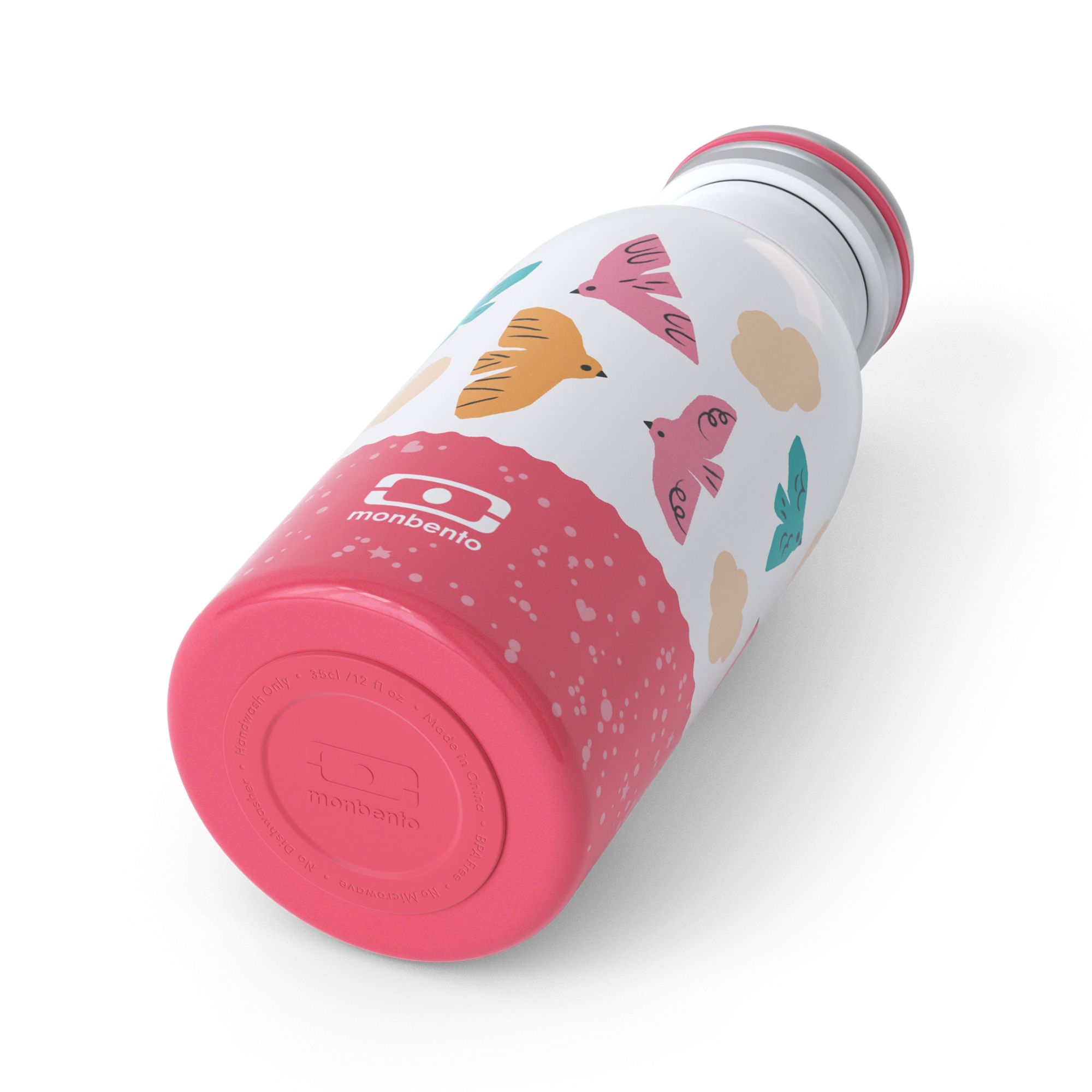 monbento - MB isotherme Trinkflasche Cooly rosa Birds