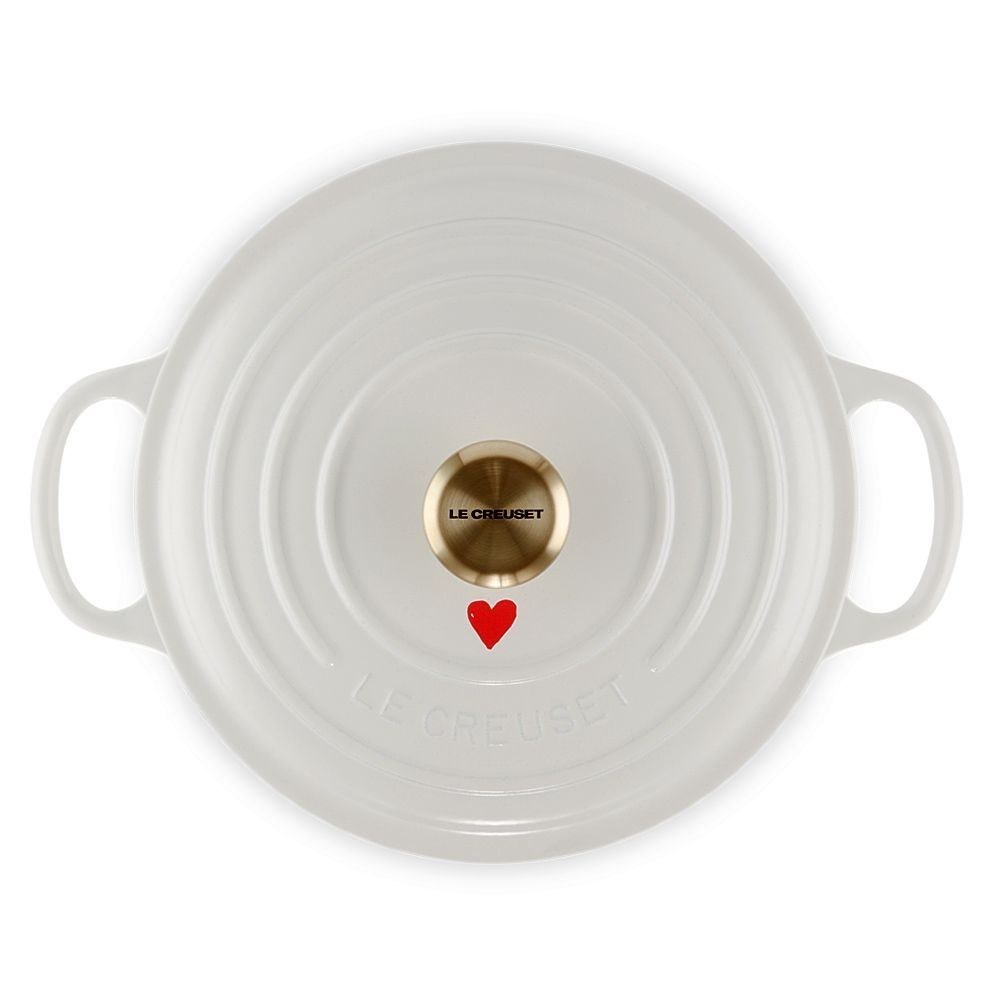 Le Creuset - Signature Round Casserole 22 cm - Hearts