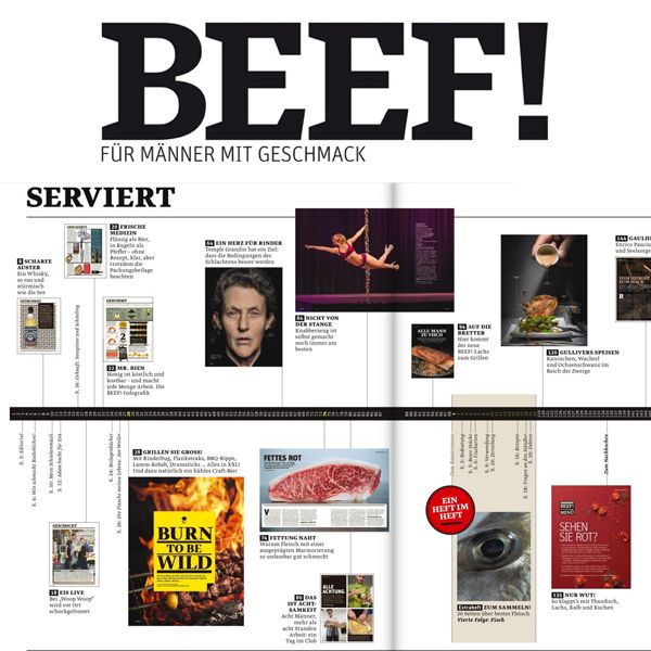 Nr. 34 BEEF! Für Männer mit Geschmack 4/2016 - Nicht lang' Fackeln