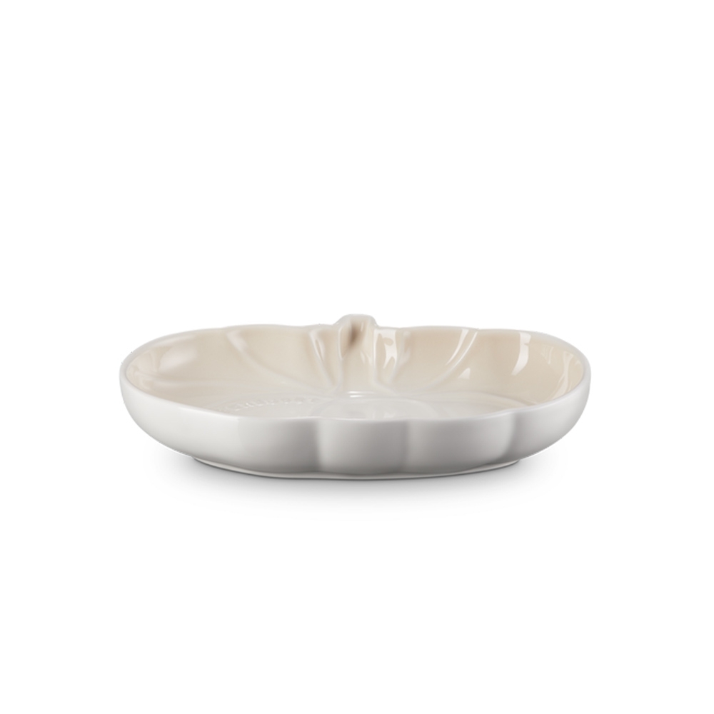 Le Creuset - Stoneware Pumpkin Plate 13 cm  - Meringue