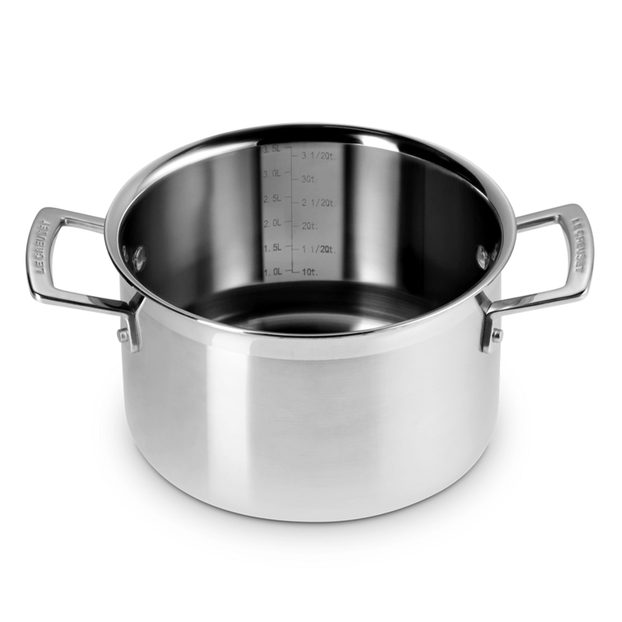 Le Creuset - 3-ply Fleischtopf 20 cm mit Dämpfeinsatz und Deckel