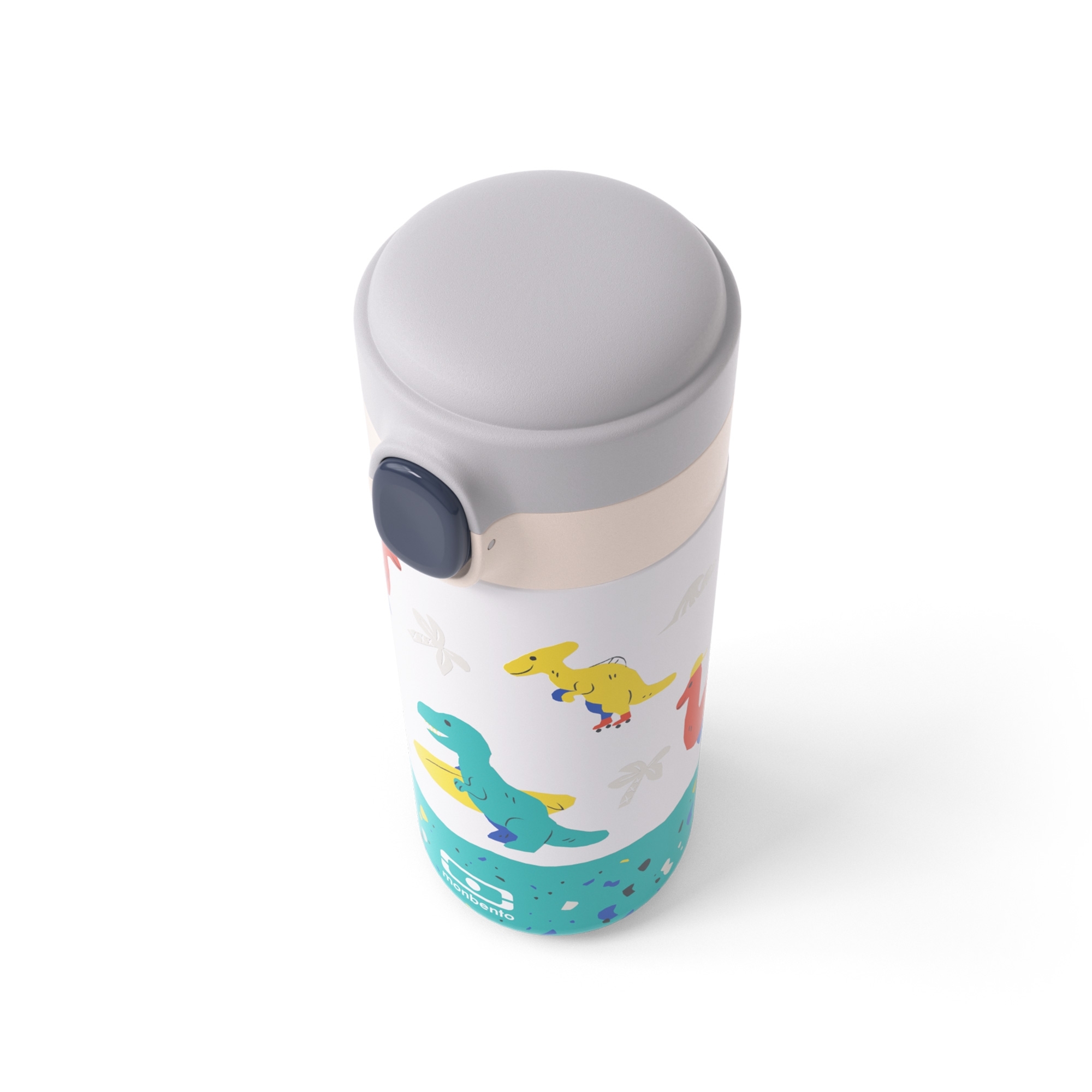 monbento - MB Pop blue Dino - compact isothermal bottle