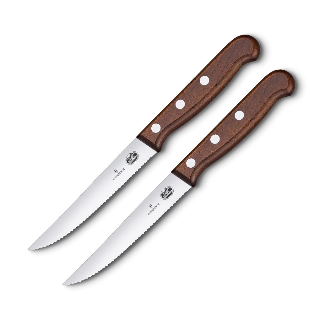 Victorinox - Steak Knife Set Wood serrated edge