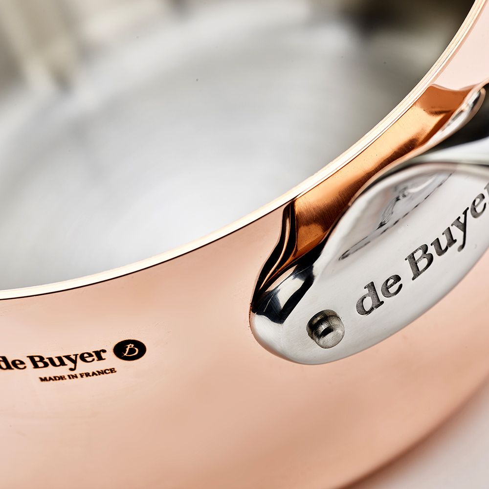 de Buyer - Copper Sauté Pan Straight - Inocuivre