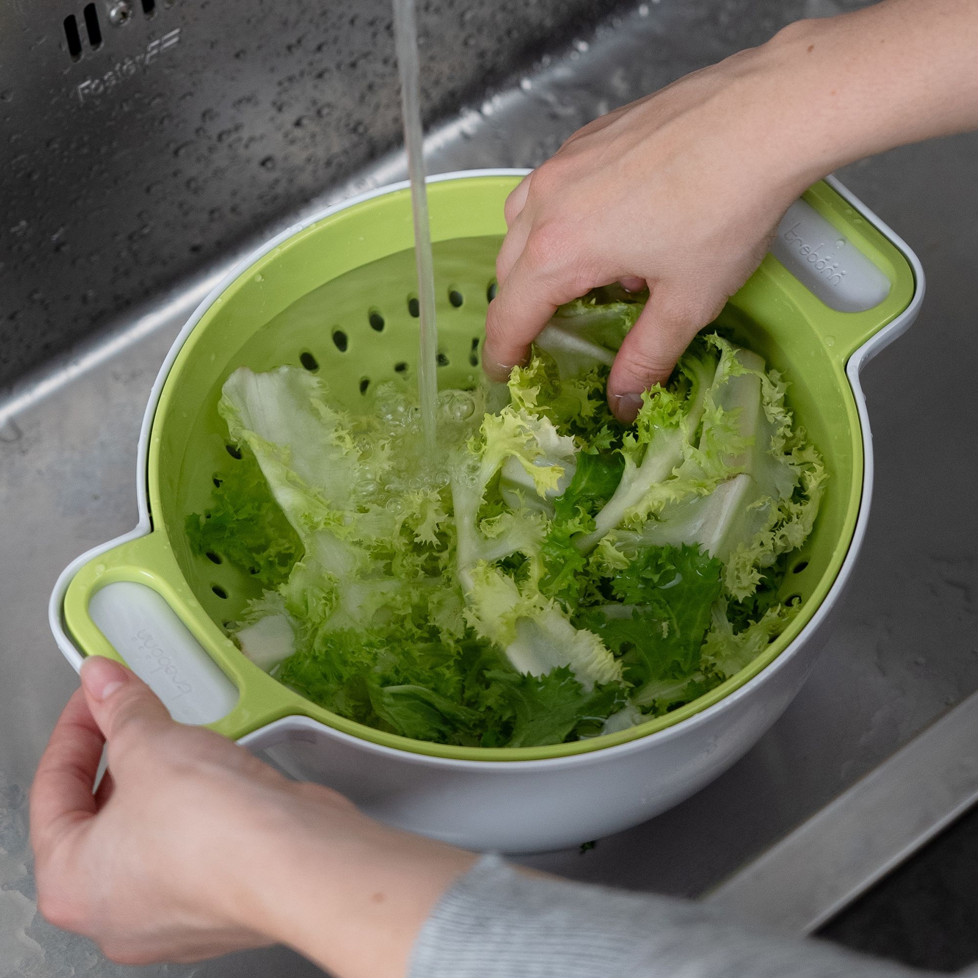 Trebonn - Duo-L - sieve and bowl in a set