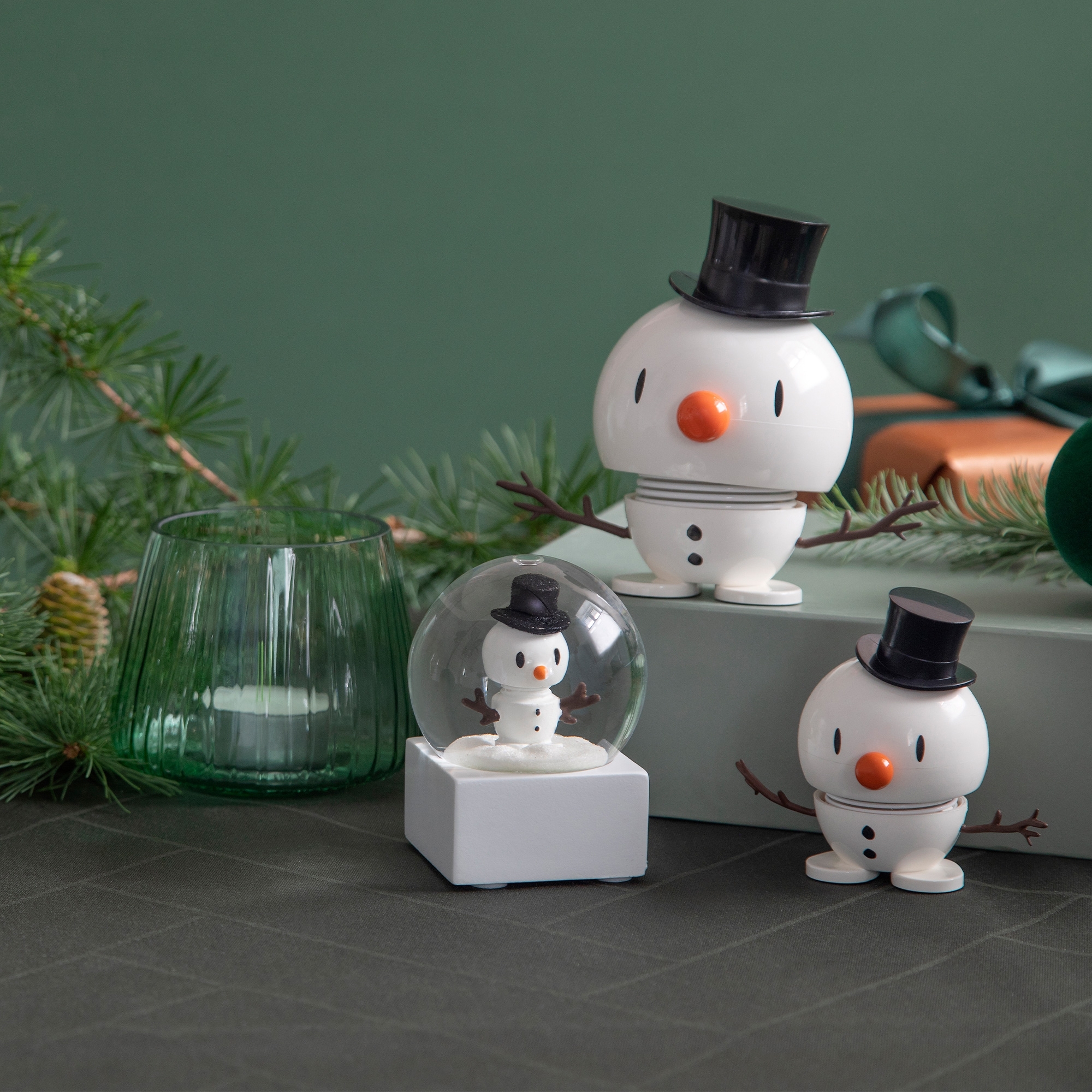 Hoptimist - Snowman - White - M