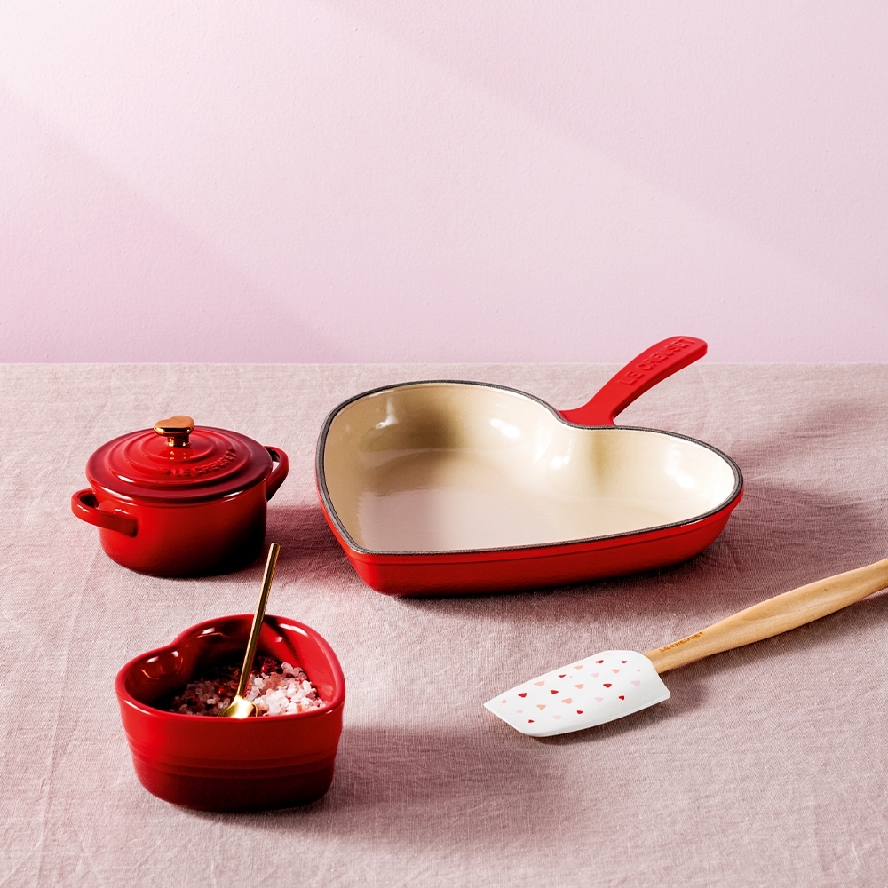 Le Creuset - Herz Förmchen  2er-Set - 11 cm