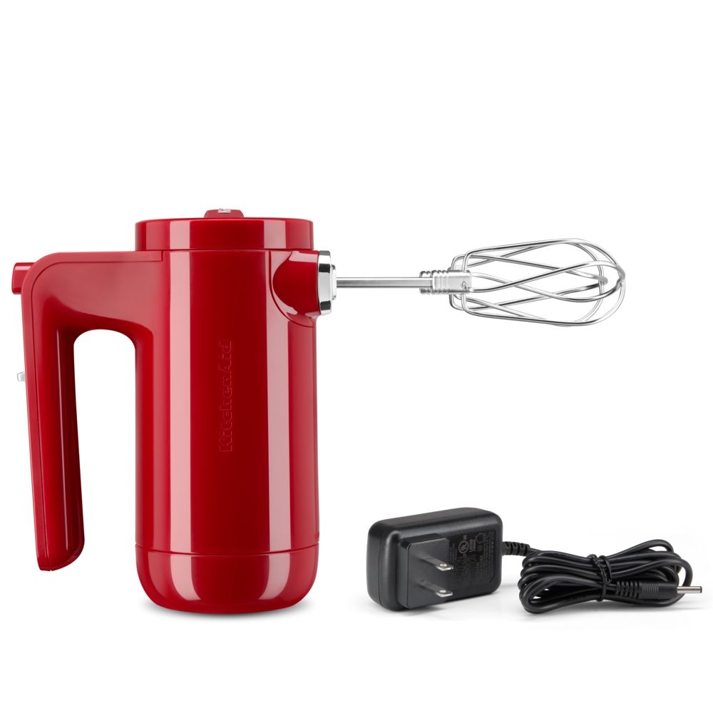 KitchenAid -  Kabelloses Handrührgerät 5KHMB732 - Empire Rot