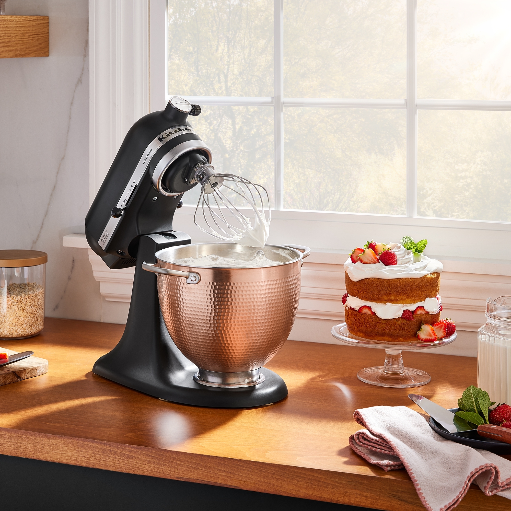 KitchenAid - Kupferschüssel 4,7 L - gehämmert