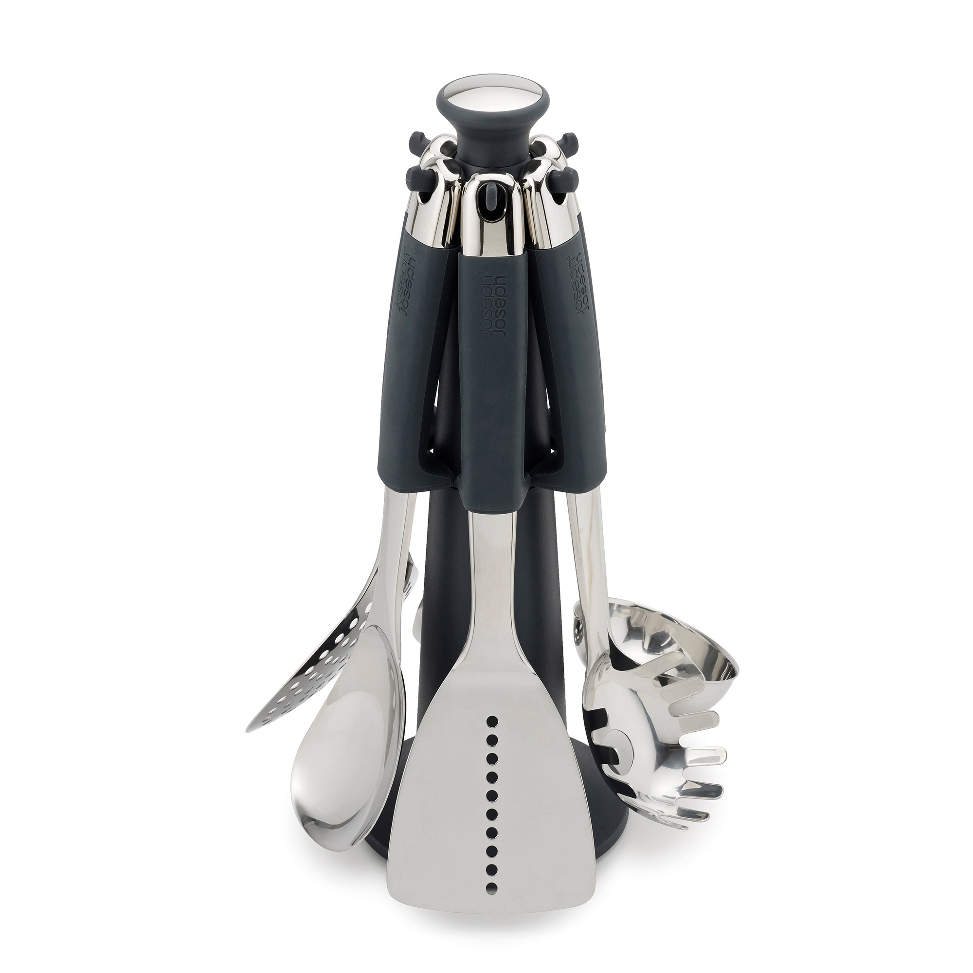 Joseph Joseph - Elevate™ Stainless steel utensil set with swivel stand