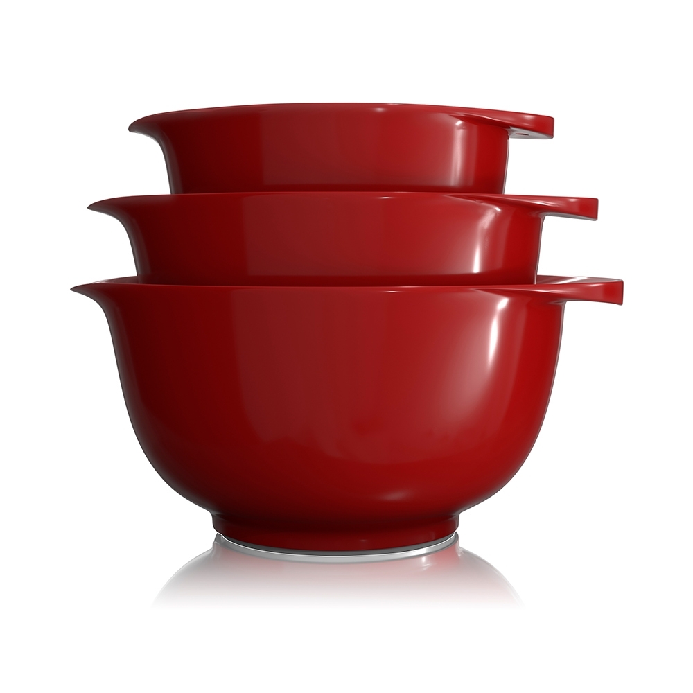 Rosti - Victoria mixing bowl - set 2 + 3 + 4 liters - Red
