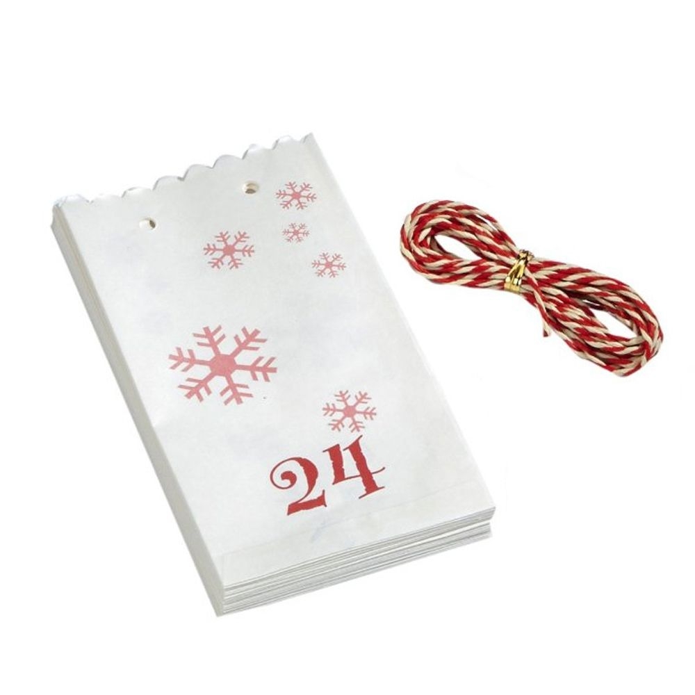 Lurch - Flexiform Advent calendar - Set of 24 Paper Bags