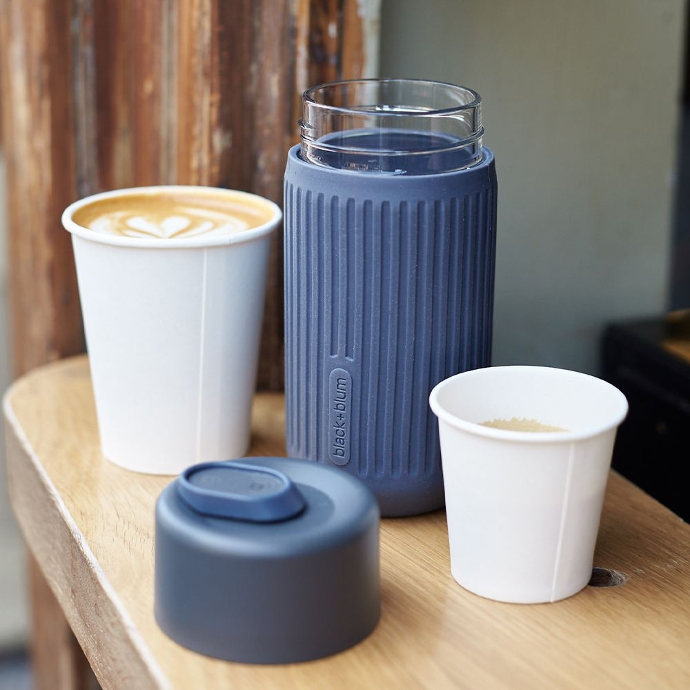 black+blum - Glass To-Go Mug, 340 ml